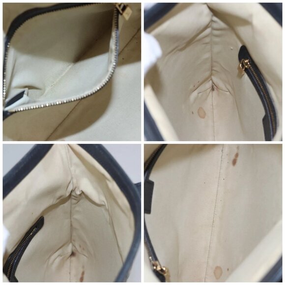 LOUIS VUITTON Monogram Mini Françoise Tote Bag 2way Blue M92208 LV Auth MY037 - Picture 16 of 16